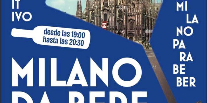 🍸 MILANO DA BERE AL DOLCE VITA – LES CORTS, BARCELLONA